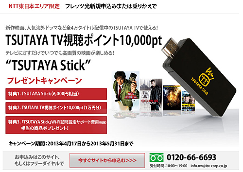 キャンペーンを実施