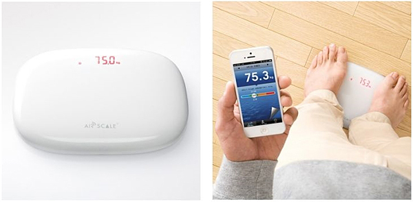 iPhoneヘルスメーター(Bluetooth・体重計) 400-HLS001