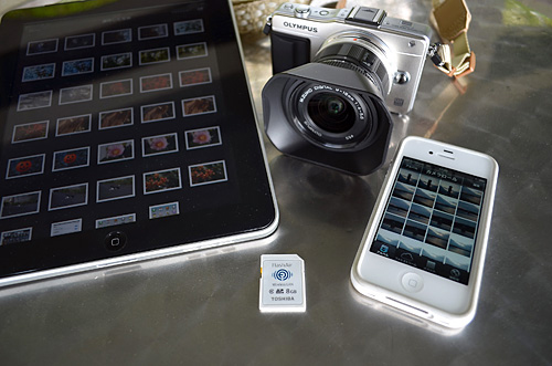 無線LAN機能を内蔵する東芝の「FlashAir」