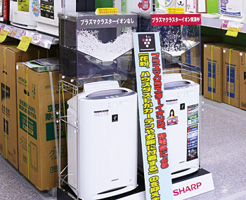 ヤマダ電機LABI名古屋は製品比較で機能をアピール