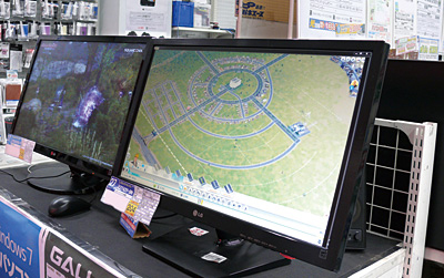 ドスパラ大須店はゲームで「ガレリア」の性能体験を提供