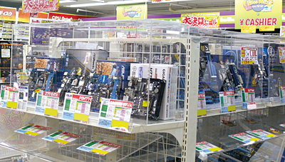 グッドウィルEDMはパソコンパーツの品揃えをアピール