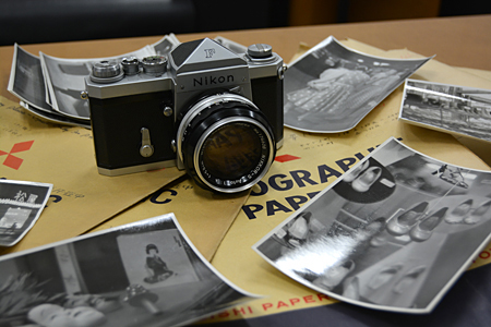 1959年に発売した「ニコン F」