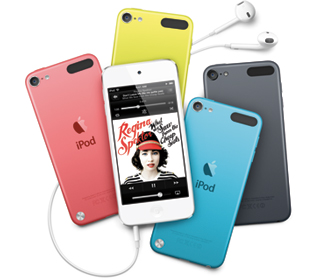 カラフルな新しい「iPod touch」