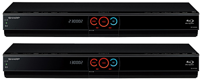 BD-W2300(上)とBD-W1300
