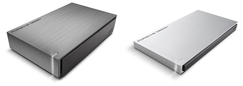 「LaCie LCH-PSD040U3」(左)と「LaCie LCH-SPS005U3」