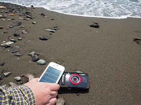 防水対応のオリンパス「STYLUS TG-2 Tough」と「FlashAir」を組み合わせた