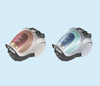 紙パック式の「TC-FXC8P」のカラーはメタリックピンクとメタリックブルーの2種類