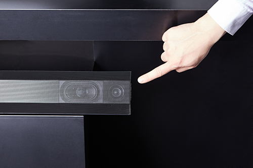 右側のユニットが、高音域用の「トゥイーター」