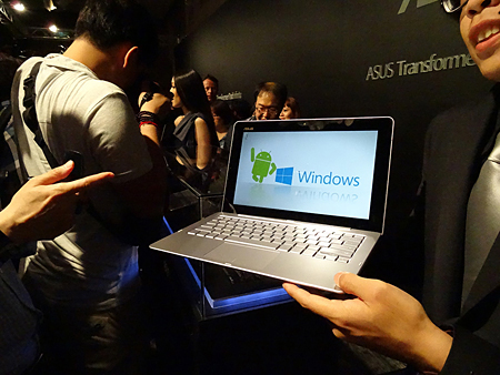 通常のモバイルノートとして利用できる