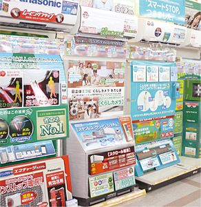 コジマNEW泉中央店ではフラッグシップモデルの販売が堅調