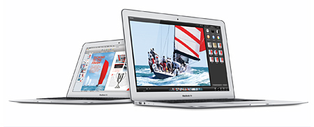 バッテリ駆動時間が延びたMacBook Air