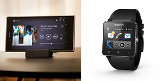「DK30」(左)と「SmartWatch 2 SW2」