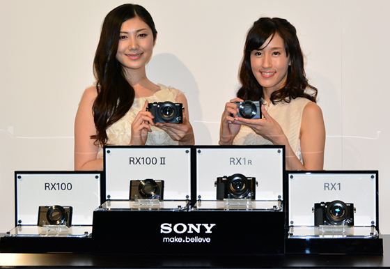 RXシリーズとして4機種をラインアップする