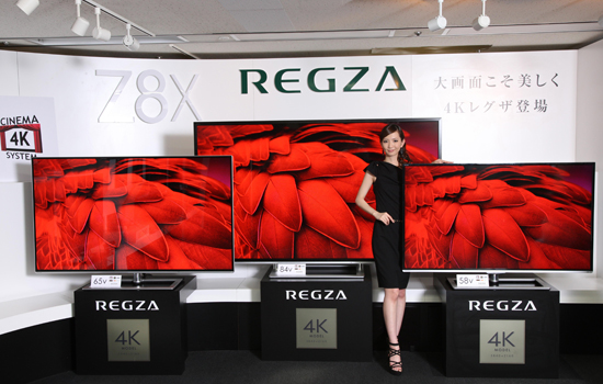 最新の4Kテレビ「Z8X」シリーズ