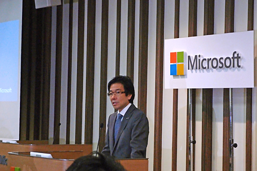 日本マイクロソフトの樋口泰行社長