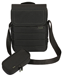 Targus 12.1” EcoSmart Emerald GREEN Messenger with Mirrorless Camera Pouch