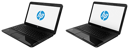 「HP 1000 Notebook PC」と「HP 2000 Notebook PC」