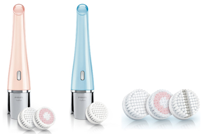 電動洗顔ブラシ「ビザピュア」付属ブラシが異なる