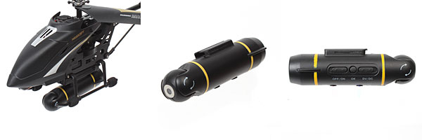 スリム空撮ビデオカメラ