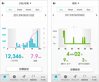 専用アプリの画面イメージ