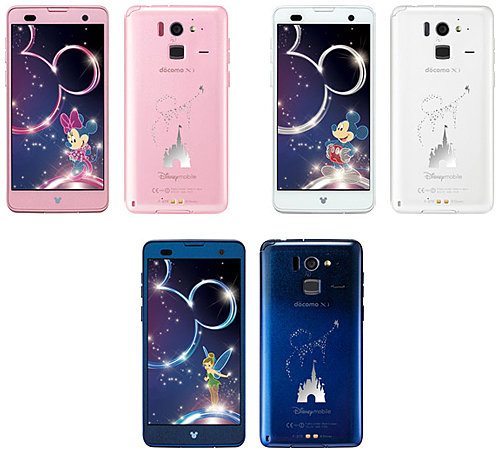 Disney Mobile on docomo F-07E