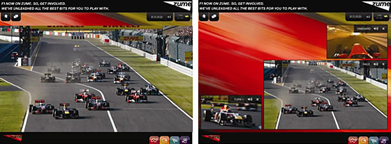Formula 1 on Zume