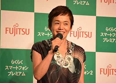 10年続けてイメージキャラクターを務める大竹しのぶさん