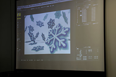 簡単な設定で線形状を立体パースにしていくことができる