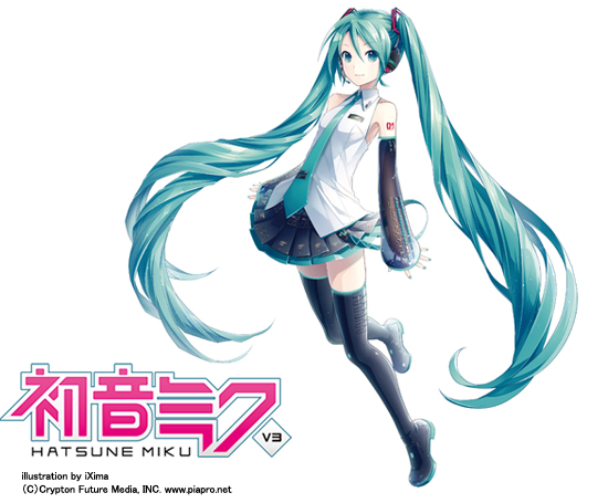 「初音ミク V3」のビジュアルイメージ
