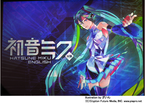 英語版「初音ミク V3 ENGLISH」