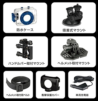 付属のオプションパーツ