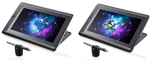 「Cintiq Companion」(左)と「Cintiq Companion Hybrid」