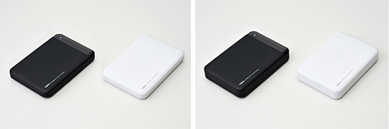 「HD-PBLU3」(左)と、「HD-PBMU3」