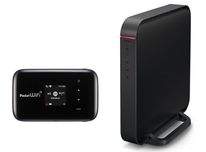 モバイルWi-Fiルータと無線LANルータ