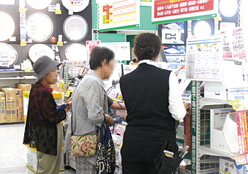 高齢のお客様に定評のあるヤマダ電機LABI1高崎の接客