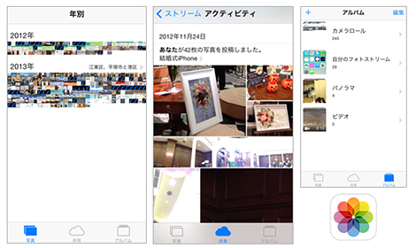 便利になった写真アプリ