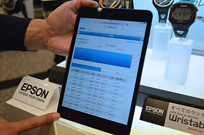 スマートフォンやタブレット端末と連携して測定データを管理