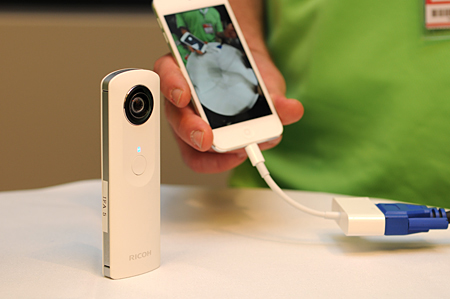 「RICOH THETA」