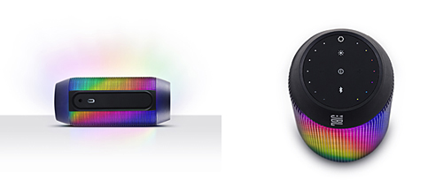 マルチカラーLEDを搭載