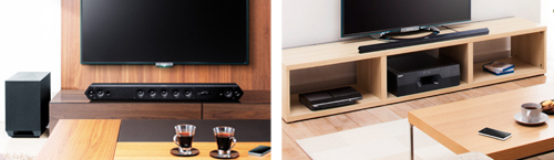 「HT-ST7」と「HT-ST3」