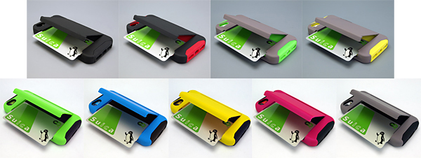 「Impact Card Holder Case for iPhone5s/5」と「Impact Card Holder Case for iPhone5c」