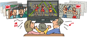 2番組同時録画をしながら裏番組を視聴できる