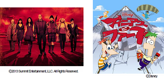 『REDリターンズ』と『フィニアスとファーブ』