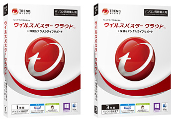 ウイルスバスター クラウド + 保険&デジタルライフサポート