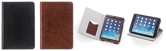 ブックスタイルケースレザータッチ/N for iPad mini