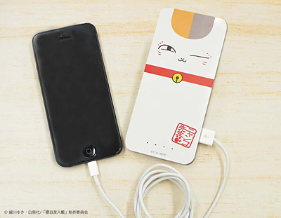 ENERGY Pocket(ケータイ充電器)6000mAh 夏目友人帳 ニャンコ先生