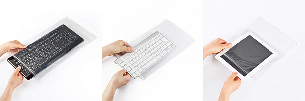 左から、「FA-PACK1」「FA-PACK2」「FA-PACK3」