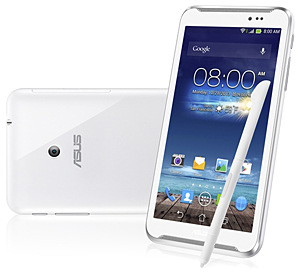 「ASUS Fonepad Note 6」のホワイトモデル