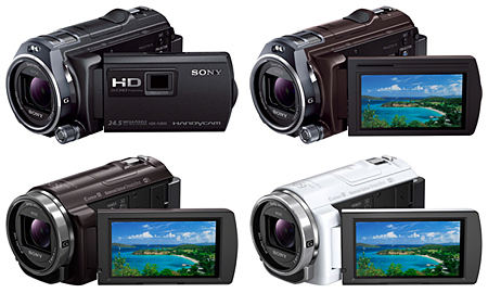 「HDR-PJ800」と「HDR-PJ540」